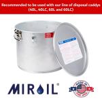 MirOil Fryer Oil Filter Bag & Frame Combo