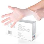 Large Basic Vinyl Exam Gloves - 100 Count