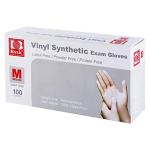 Clear Vinyl Exam Gloves - Latex-Free, 100PCS