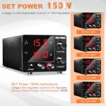 Variable DC Power Supply 0-30V 10A 150W with Display