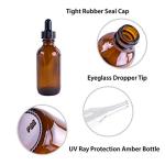 2oz Brown Glass Bottles with Droppers - 6 Pack