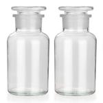 Kestun 250ml Glass Reagent Bottles - 2 Pack