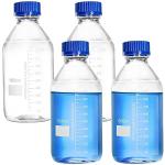Yopay 4-Pack 1000ml Glass Media Bottles