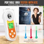Digital Brix Refractometer for Food and Beverages
