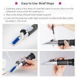 Brix Refractometer with ATC for Home Brewing