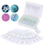 30 Children's Microscope Slides with Specimens