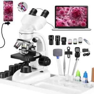 Compound Microscope with LED and Dual Stage