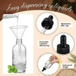 48 Pcs Glass Dropper Bottles with Accessories