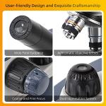 SWIFT SW200DL Monocular Microscope with Dual Light