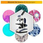 SWIFT SW200DL Monocular Microscope with Dual Light