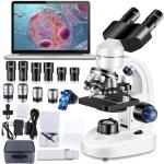Woehrsh USB Binocular Microscope 40X-2000X Magnification