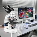 Woehrsh USB Binocular Microscope 40X-2000X Magnification