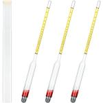 Alcohol Hydrometer Set for Distilling (3 Pieces)