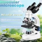Woehrsh USB Binocular Microscope 40X-2000X Magnification
