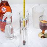 Alcohol Hydrometer Set for Distilling (3 Pieces)