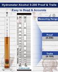 Triple Scale Hydrometer Testing Kit for Beverages