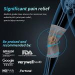 Copper Knee Braces for Pain Relief - 2 Pack