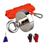 MUTUACTOR 400lbs Fishing Magnet with 20m Rope