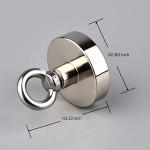 MUTUACTOR 400lbs Fishing Magnet with 20m Rope