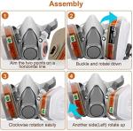 Active Carbon Respirator: Reusable Face Cover Set