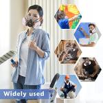 Reusable Face Mask with Filters - Half Mask Set