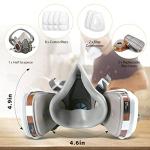 Reusable Face Mask with Filters - Half Mask Set