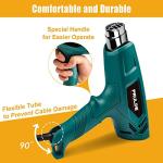 PRULDE HG0080 Hot Air Gun Kit with Nozzles