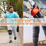 Plus Size Knee Brace with Side Stabilizers