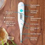 Accurate Digital Oral Thermometer for All Ages