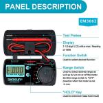 allsun Mini Digital Multimeter for AC/DC Testing