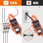 Mastfuyi Digital Clamp Meter for AC/DC Testing