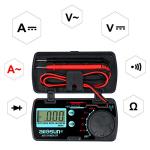 allsun Mini Digital Multimeter for AC/DC Testing