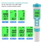 7-in-1 High Accuracy pH Meter for Water Testing