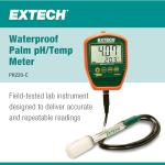 Extech PH220-C Waterproof pH Meter with Electrode