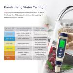 JiocoVino 4-in-1 Waterproof pH/TDS Meter