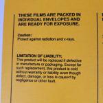 Kodak 35x43cm Autoradiography Imaging Film Pack of 50