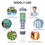 VIVOSUN 3-in-1 Digital pH Meter for Water Testing