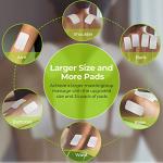 AUVON 24-Pack Rectangular TENS Unit Pads