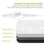 AUVON 24-Pack Rectangular TENS Unit Pads