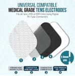 TENS Unit Replacement Pads - 20 Reusable Electrodes