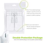 AUVON 24-Pack Rectangular TENS Unit Pads