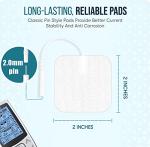 TENS Unit Replacement Pads - 20 Reusable Electrodes