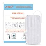 24 Reusable 2"x4" Electrotherapy TENS Unit Pads