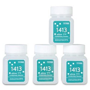 YINMIK 1413 μS/cm Conductivity Calibration Solution, 4 Pack
