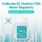 YINMIK 1413 μS/cm Conductivity Calibration Solution, 4 Pack