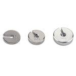 QWORK 13-Piece Slotted Weight Set with Case