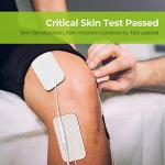 AUVON 10-Pack 2"x4" Latex-Free TENS Pads