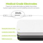 AUVON 10-Pack 2"x4" Latex-Free TENS Pads