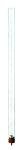 EISCO 40" Clear Turbidity Tube with Secchi Disk