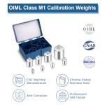 Calibration Weights Set - 1000g, 8 Pieces